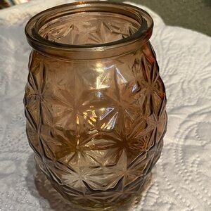 Vintage 1960s DPS Polatis Prism Glass Vase, 6” tall
Starburst Geometric Design